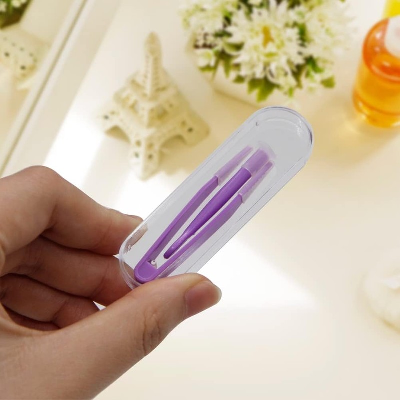 MorTime 5 pcs Portable Contact Lens Stick Tool Case Set