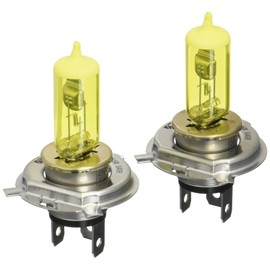 Racing Gear G40R Halogen Bulb, Real Yellow, 2800K, H4, Pack of 2