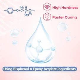 YIEHO 300g UV Resin,Upgraded Hard Type Crystal Clear Epoxy Resin Up Premixed UV Cure for Craft Jewelry Making