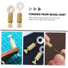 Operitacx 3sets Leather Fixing Pin Sewing Needle Threader Tool Crafting