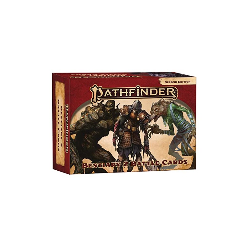 Pathfinder Bestiary 2 Battle Cards (P2)