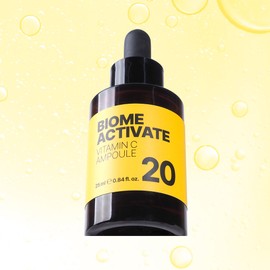 BiomeActivate [Ba Liquid] Vitamin C 20% Ampoule [25ml] C E Ferulic Glutathione Relieve spots and freckles, improve skin texture, revitalize / [바액] 비타민 C 20% 앰플 [25ml] C E 페룰릭 글루타티온 기미주근깨완화 피부결개선 생기부여