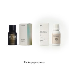 Vitruvi Retreat Restorative Essential Oil Blend100% Pure Grapefruit Palma Rosa and Eucalyptus Oil (0.5 fl.oz)