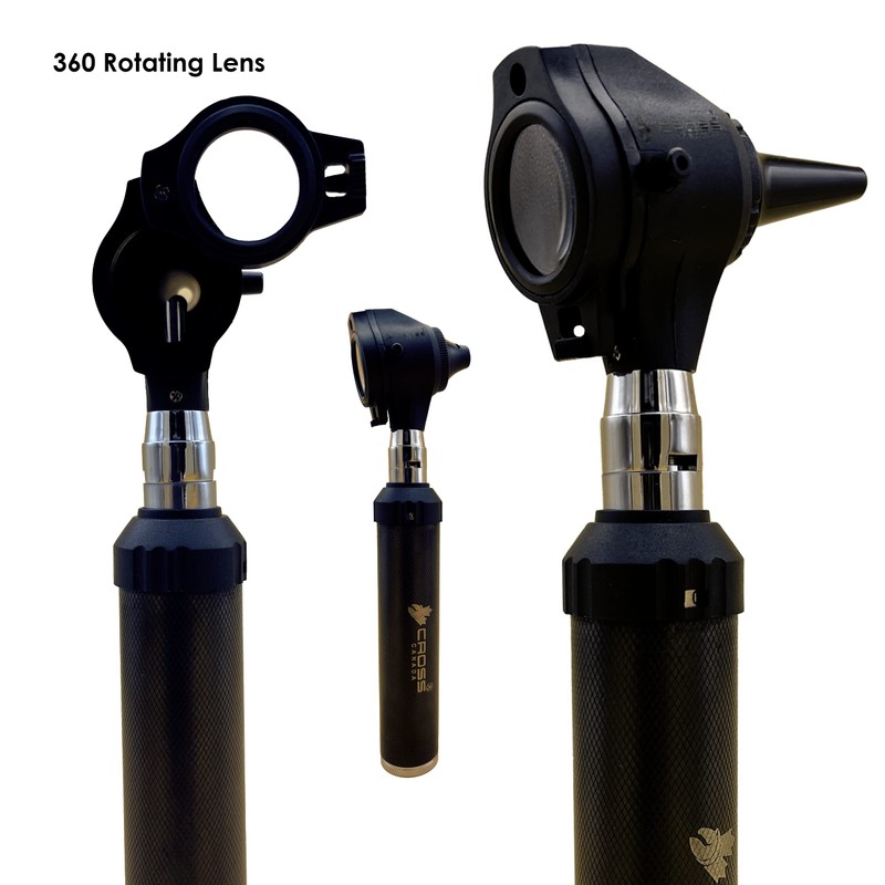 Cross Canada Physician LED Otoscope Diagnostic Set – Professional Otoscope