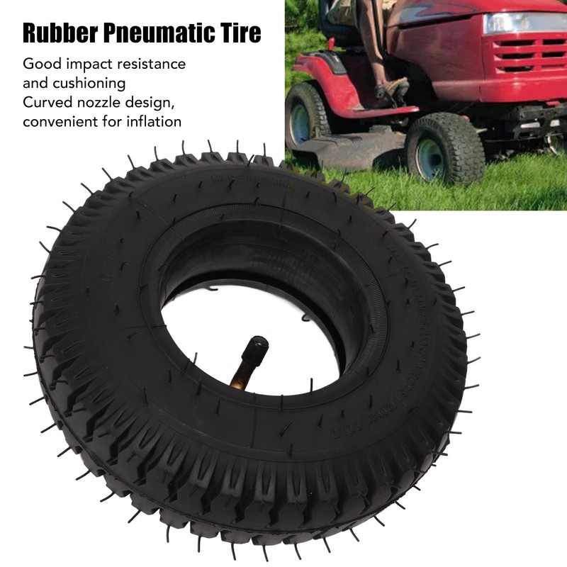 Rubber Pneumatic Tire Replacement Inflatable Inner Outer Tyres for Trolley