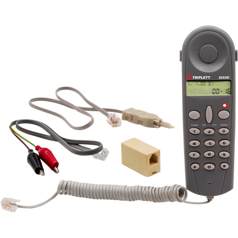 Triplett BSX200 Byte Brothers Basic Telephone Test Set / Butt