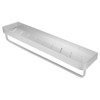 Space Aluminum Bathroom Shelf Punch Free Wall Mounted Floating Bathroom