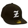 morefaz Baseball Cap Caps Gotischen Buchstaben A-Z schwarz with Adjustable
