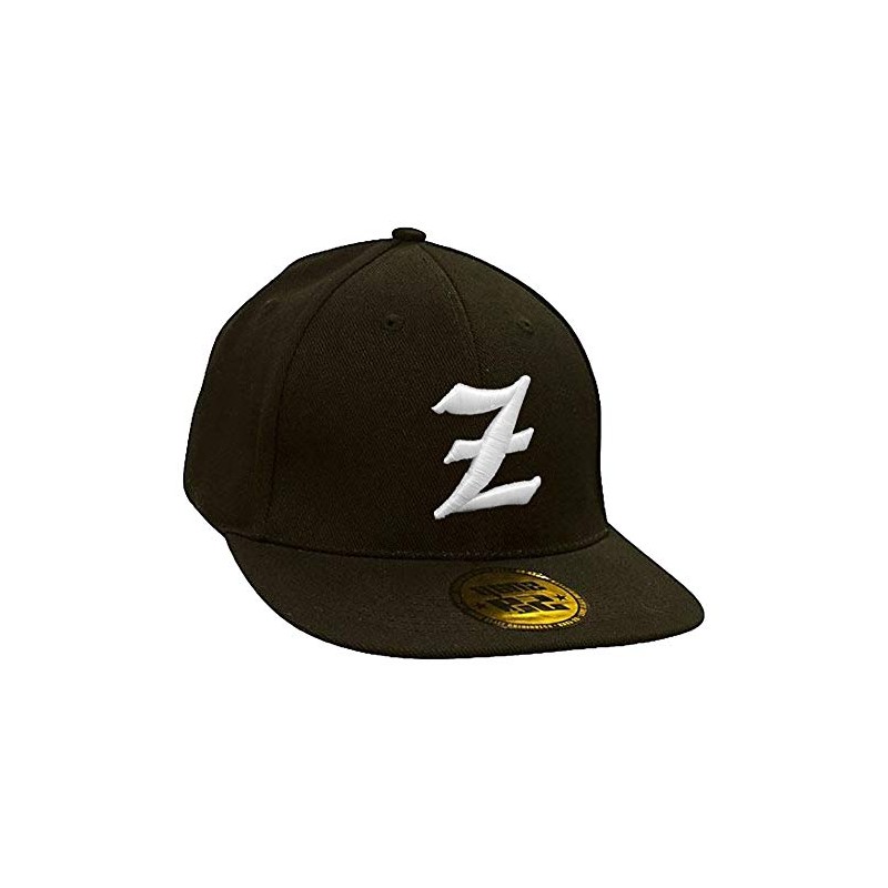 morefaz Baseball Cap Caps Gotischen Buchstaben A-Z schwarz with Adjustable