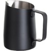 WPM HC7107BK Milk Pitcher, 15.9 fl oz (450 ml), Black