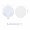 Letrushare Adhesive Shower Curtain Rod Tension Holders 2 Pack Shower
