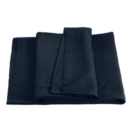 sourcing map 39" Elastic Cuffs Ribbed Trims Cotton Fabric Knit Rib Stretch Tape Cuff Sleeve Waistband for Sewing, 24" Wide Dark Blue