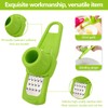 Garlic Peeler, Pack of 3 Ginger Grater, Efficient Garlic Mill,