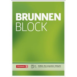 Brunnen Blank 1052756 Block/Notepad for Block A4 50 sheets 70 g/m², 2 Holes)