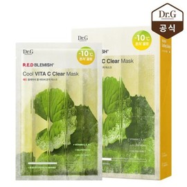 10 sheets Red Blemish Cool Vita C Trace Mask 30g x 10 sheets / 10매 레드 블레미쉬 쿨 비타씨 흔적 마스크 30g 10매