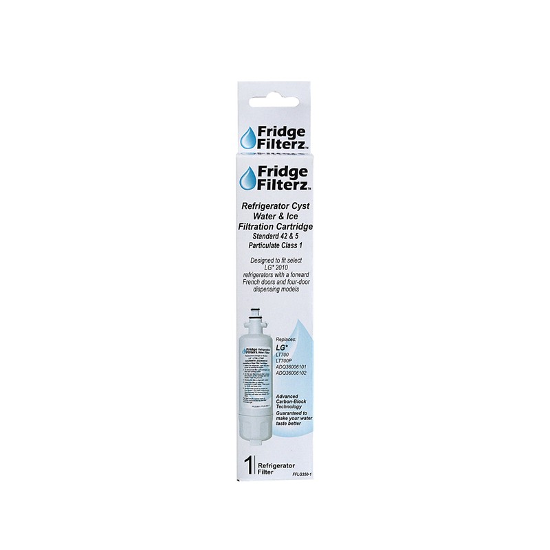 LG LT700P Replacement Refrigerator Water & Ice Filter. NSF/ANSI Cyst,