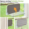 Zoratoo 2PC Cat Window Perch Cordless Foldable Cat Hammock Bed