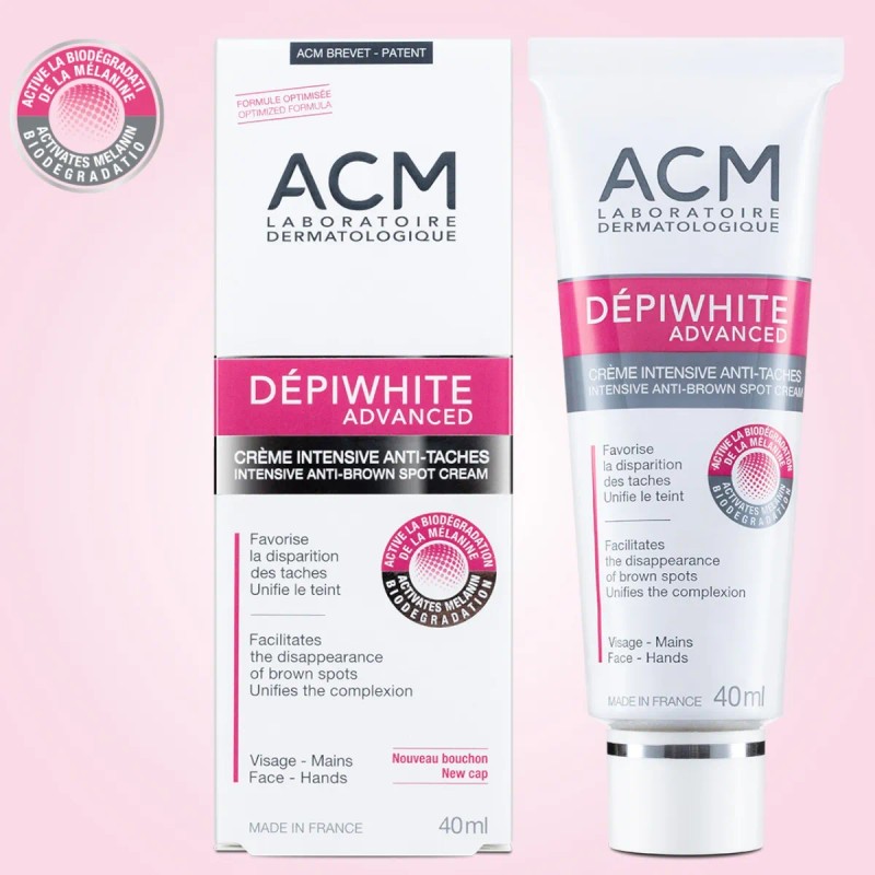 Crema Despígmentante Acm Dépiwhite Elimina Manchas 40 Ml Normal Día/noche