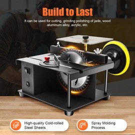 Mini Table Saws For Crafts Mini Multi-Functional Table Saw Small Woodworking Electric Bench Saw Precision Diy Cutting Tool Speed & Angle Adjustable For Wood Pcb Acrylic Plastic 200W