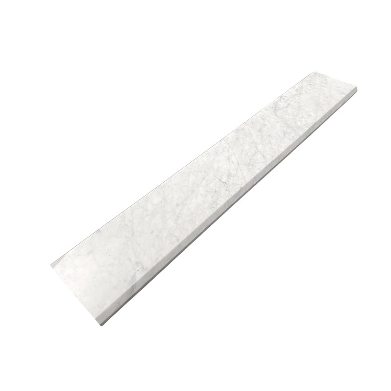 Tenedos Carrara Marble Threshold Saddle – 4x36 Polished Natural Stone