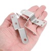 uxcell 10 Pcs Z Shape Corner Bracket, 0.7 Inch Right