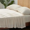 BEDELITE Flannel Sheets King Size White - Super Soft Fleece