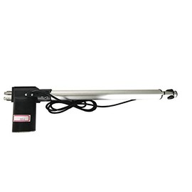 PreAsion 24V DC Linear Actuator 400mm（15.74 "）with Mounting Bracket Linear Telescopic Rod Linear Motion Heavy Duty Actuators 1320LBS(6000N) Controller IP54 Grade Protection
