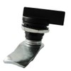 WJSKDQ 4PCS Thumb Operated Offset Thumb Cam Lock Black Cam