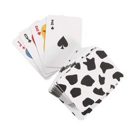 Fun Express Farm Animals Mini Playing Cards - 24 Decks - Party Favors and Giveaways