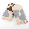 Cook Non-Slip Oven Mitts Heat Resistant Oven Gloves Cute Cat