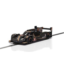 Scalextric Ginetta G60-LT-P1 DHL Silverstone 1:32 Slot Race Car C4264, Black & Orange
