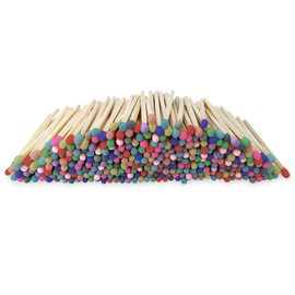 2" Colorful Matches with Strikers | 300 Rainbow Small Safety Matchsticks with Striking Pads by Thankful Greetings | Great for Gifts & Candle Lovers | A Decorative Unique Candle Lighting Accessory