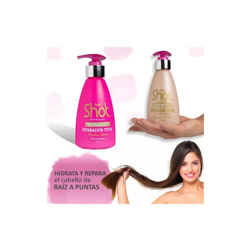 Shampoo Y Tratamiento Sin Parabenos P Cabello Maltratado