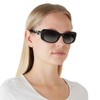 Coach HC8168 Sunglasses, Black/Grey Gradient, 56 mm