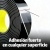 Cinta Adhesiva Nano Doble Cara Transparente de 5m x 2cm,
