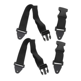 LABRIMP 2pcs Trash Can Lid Lock Straps Secure Garbage Bin with Webbing for Outdoor Use Prevents Animals Like Squirrels and Dogs from Accessing Trash