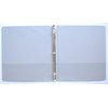 Gray 3 Ring 1" View Binder 8.5 X 11