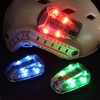 LThyzszb Tactical Helmet Light with LED+IR/Strobe Military IFF Flashlight Survival