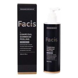 Facis Gel Exfoliante Facial De Carbón Activado Negro 200ml