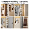 MAGINELS 6-Tier Slim Shoe Storage,Narrow Shoes Rack,Hidden Closet Organizer for