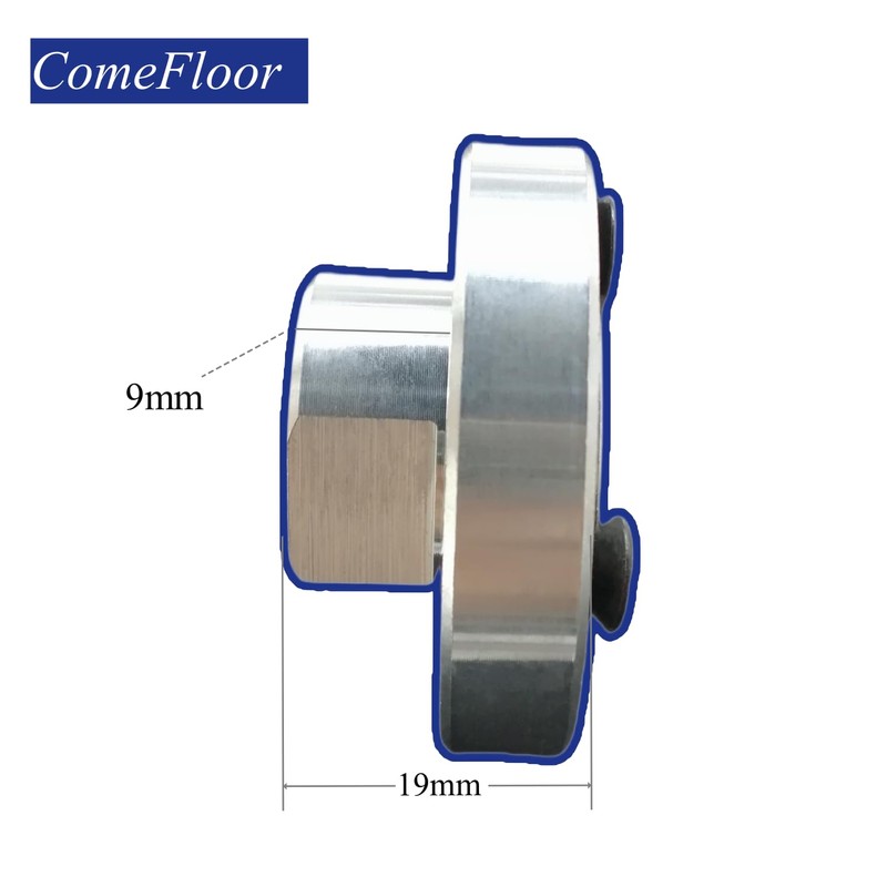 ComeFloor Flush Mount Adapter Flange for Quad Diamond Saw Blade,