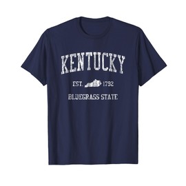 Kentucky T-Shirt Vintage Sports Design Kentuckian KY Tee T-Shirt