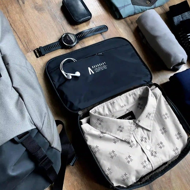 Boundary Supply PK-1 Packing Cube and Organizer (Black)