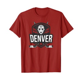 Denver Hockey Goalie Mask T-Shirt T-Shirt