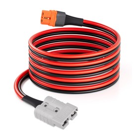 ELFCULB 10AWG 10FT Anderson SB50 Battery Quick Connect/Disconnect to XT60i Female Cable SB50-XT60I Connector Cable for RC Battery Solar Panel and Solar Portable Power Station