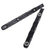 Eshylala 4 Pack Chassis Hard Drive Mounting Plastic Rails,Black