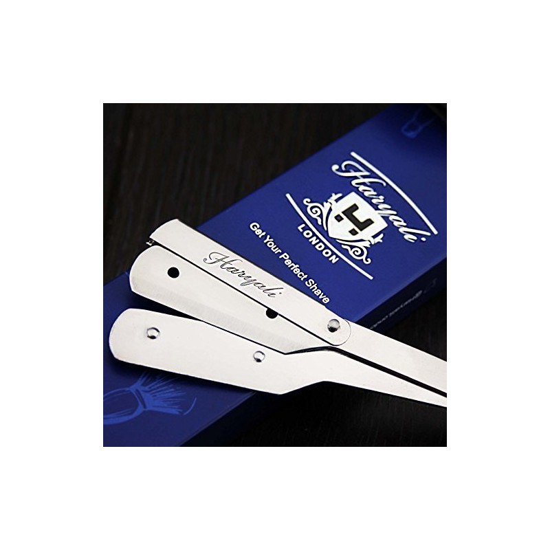 Barber Style Mens Shaver/Razor in Black Comes With Leather Bag.