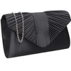 SwankySwans Women's Sophie Clutch Bag, Black