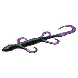 Zoom Bait 6-Inch Lizard Bait-Pack of 9 (Junebug)