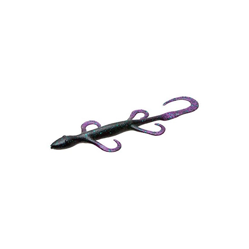 Zoom Bait 6-Inch Lizard Bait-Pack of 9 (Junebug)